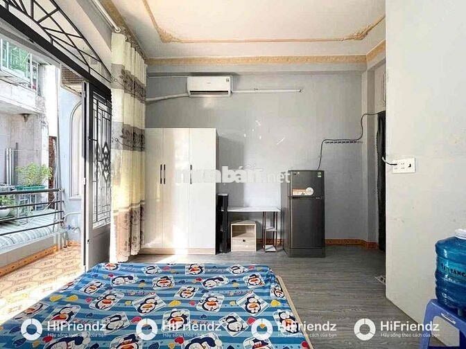 STUDIO BANCOL FULL NỘI THẤT SIÊU THOÁNG - FREE XE - GẦN BÀ HOM & ĐH MỞ