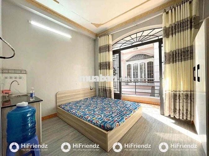 STUDIO BANCOL FULL NỘI THẤT SIÊU THOÁNG - FREE XE - GẦN BÀ HOM & ĐH MỞ