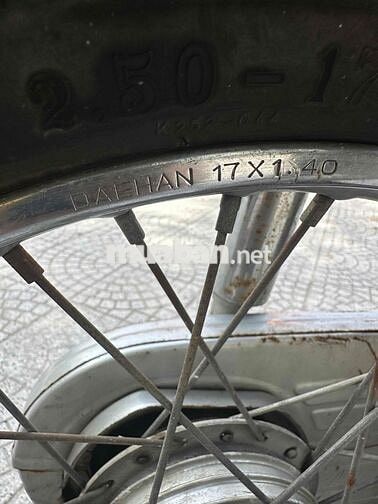 Drim DEHAN Nâu Trắng Xe số Hàn Quốc