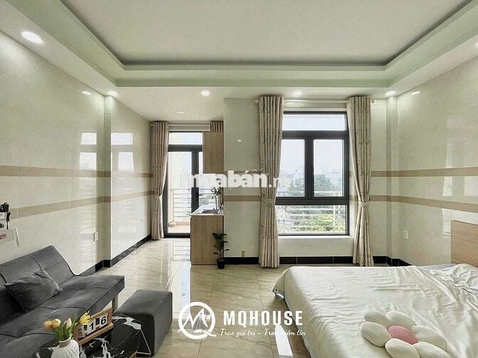 Cho thuê căn hộ studio ban công full nội thất Nguyễn Văn Cừ Quận 5 
