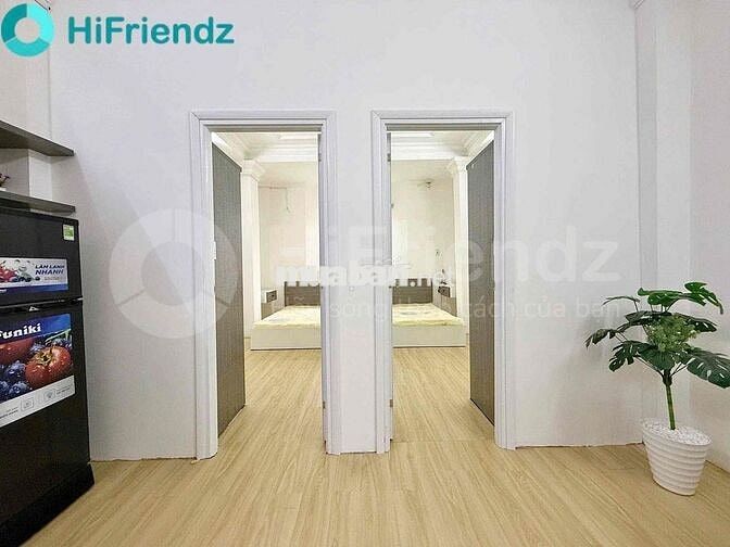 Cho thuê căn hộ 2pn 55m2 gần ngay hàng xanh, bến xe miền Đông