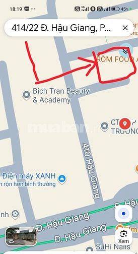 Cho thuê kho lớn gần cầu hậu giang 