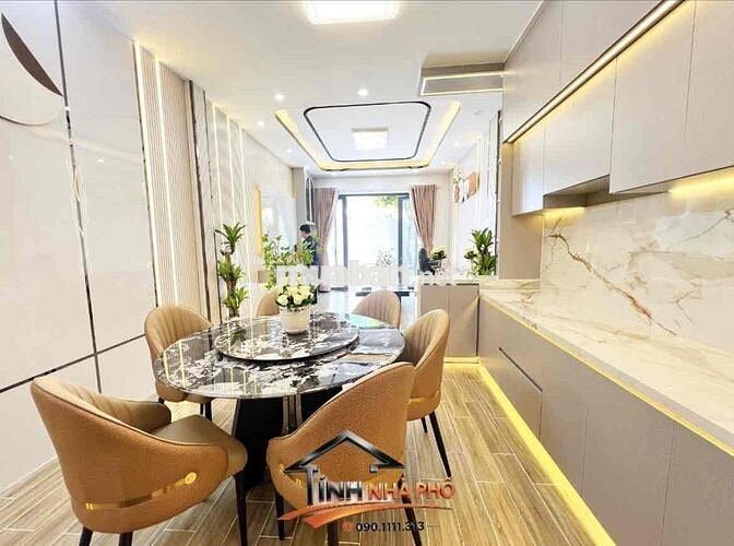 XÂY MỚI SHR 4M x 27M SÂN TRƯỚC SAU 3PN HẺM XE HƠI CẠNH KDC ANH TUẤN