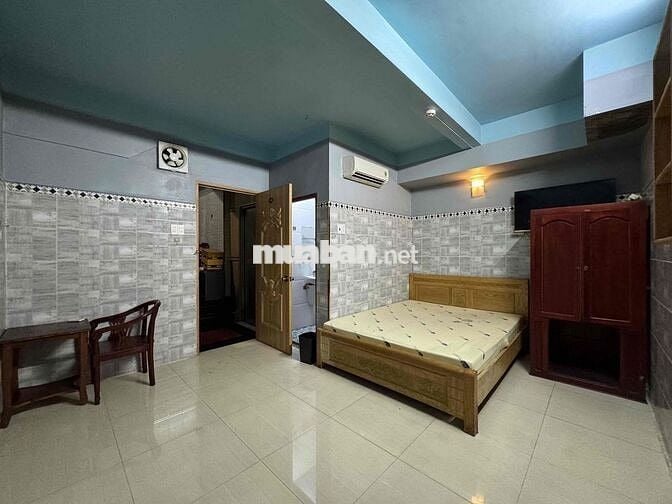 Cho thuê nguyên tầng CHDV 1PN, 1 phòng bếp, sân giặt phơi riêng