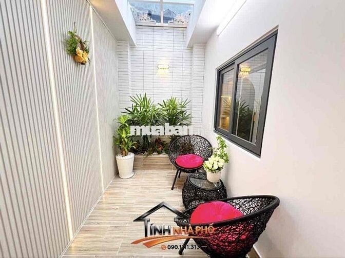 XÂY MỚI SHR 4M x 27M SÂN TRƯỚC SAU 3PN HẺM XE HƠI CẠNH KDC ANH TUẤN