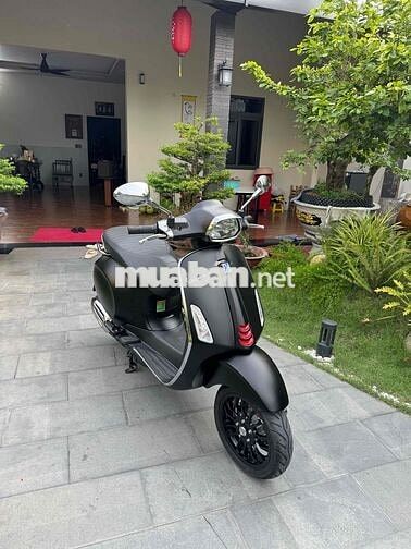 Vespa S150 siêu lướt odo 2200 km Đen nhám rin đẹp