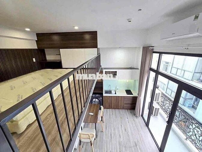 CĂN HỘ BAN CÔNG - FULL NỘI THẤT - NGAY CÔNG VIÊN LÀNG HOA - RỘNG 30M2