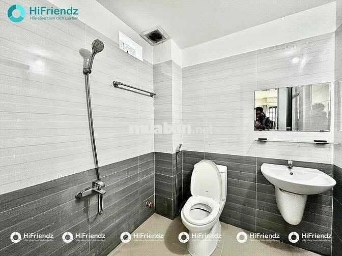 STUDIO SIÊU RỘNG CÁCH AEON TÂN PHÚ 550 MÉT CÓ SẴN MÁY LẠNH BẾP DÀI