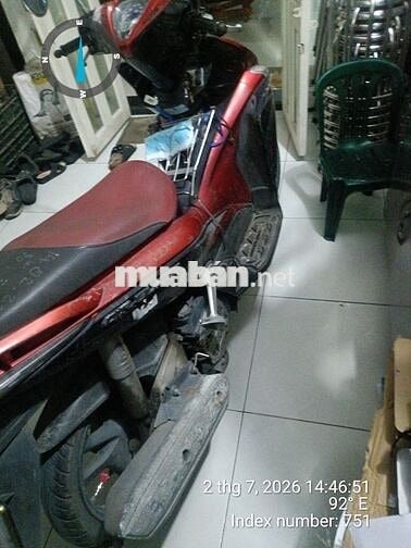 Honda Airblade 2011 Đỏ đen