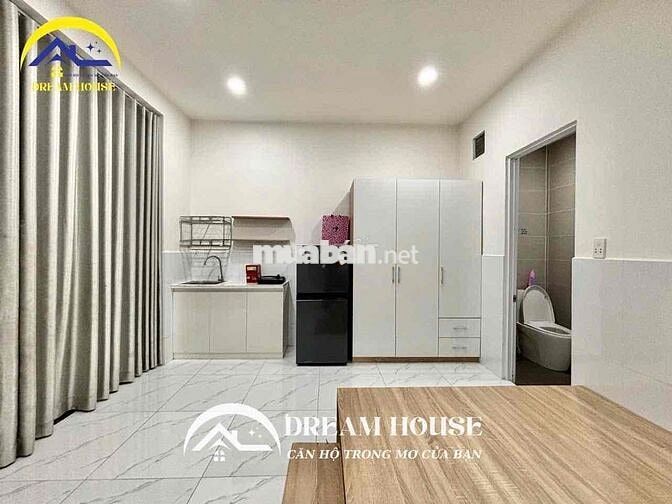 CĂN HỘ STUDIO DƯỚI TRỆT RIÊNG BIỆT MỚI XÂY ĐẦY ĐỦ NỘI THẤT Ở LIỀN