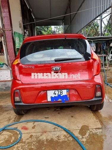Kia Morning 2016 Số sàn 150000 km Đỏ