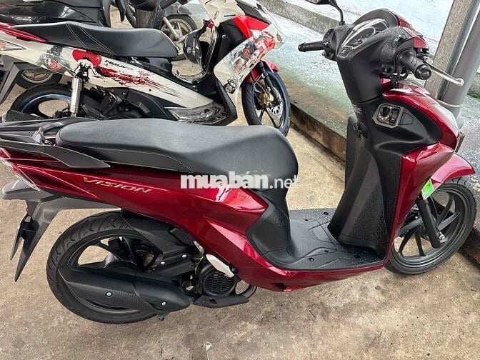 Honda Vision 2025 Cao Cấp màu Đỏ 8044 km