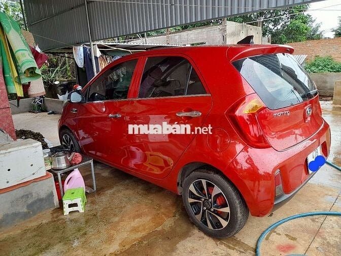 Kia Morning 2016 Số sàn 150000 km Đỏ