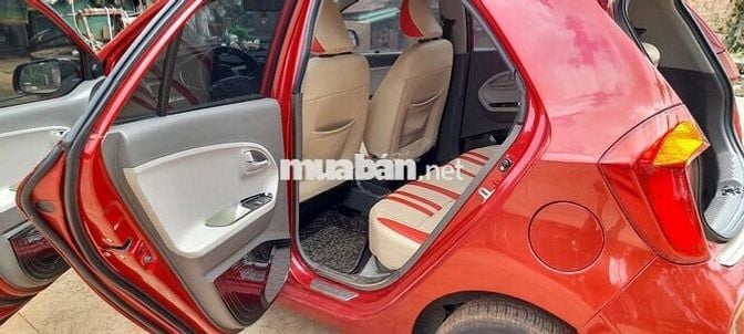 Kia Morning 2016 Số sàn 150000 km Đỏ