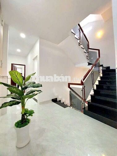 Nhà Hẻm 4m Thông 5x20 2lầu 7p ngủ 5tolet 