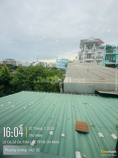 Bán nhà Hẻm xe hơi 5m đường Lê Cơ, phường An Lạc, quận Bình Tân