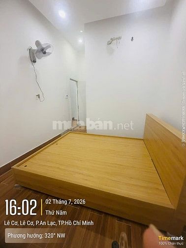 Bán nhà Hẻm xe hơi 5m đường Lê Cơ, phường An Lạc, quận Bình Tân