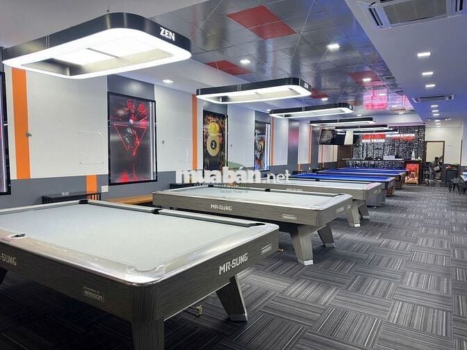 SANG NHƯỢNG TỔ HỢP BILLIARDS + CÀ PHÊ NGÃ TƯ KHU BÀN CỜ