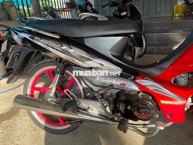 SYM Elegant LC Đỏ Đài Loan Xe số