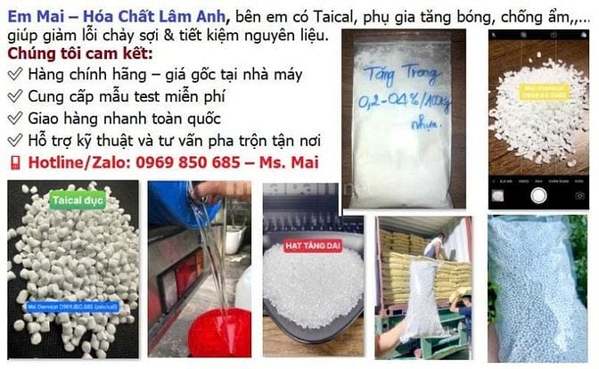 Cần bán lô hạt taical trong giá tôt, ứng dụng cho thổi & ép. giá tốt 