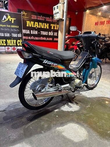 Honda Wave c110 2023 Xanh