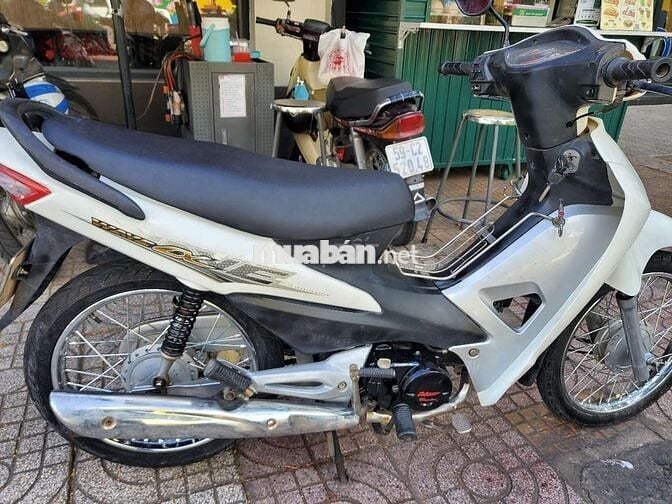Wave 50, Trắng 49.5cc, bs tỉnh, đẹp. 