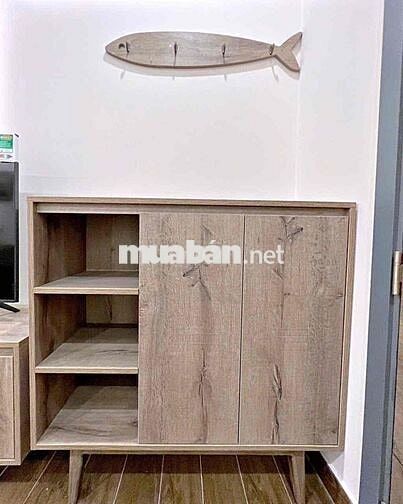 Cho thuê căn hộ dịch vụ 1 phòng ngủ full nội thất ban công máy giặt.