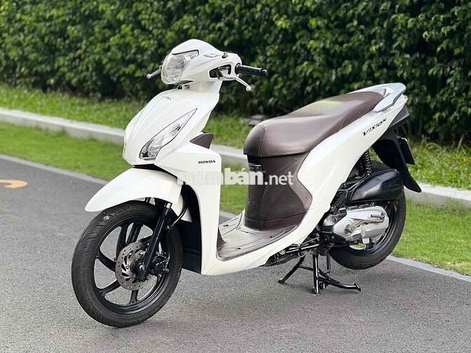Honda Vision 2016 Trắng Nâu BSTP 9Chủ Công Chứng