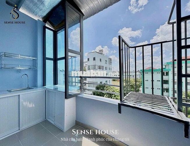 Studio tách bếp 35m2, Ban công riêng, Tân Hương, Full nội thất