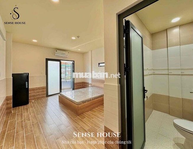 Studio tách bếp 35m2, Ban công riêng, Tân Hương, Full nội thất