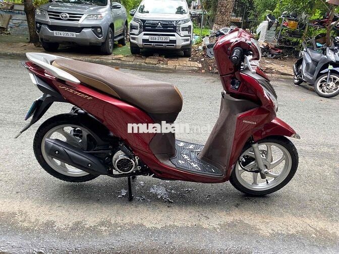 Honda Vision 2025 Cao Cấp màu Đỏ