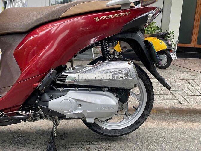 Honda Vision 2025 Cao Cấp màu Đỏ