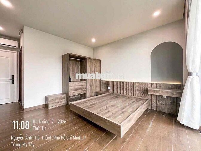 🔥Căn Hộ Mới Xây Đủ Tiện Nghi_Ban công, Cửa sổ_Ngay CVPM, Tô Ký - Q12