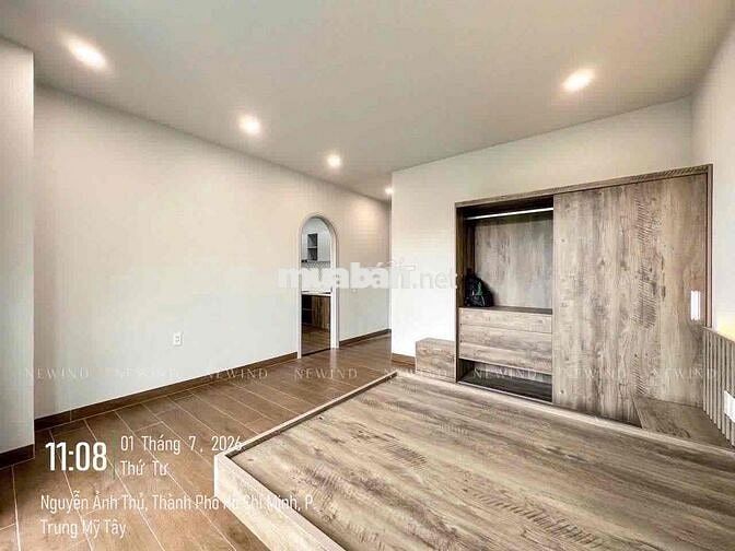 🔥Căn Hộ Mới Xây Đủ Tiện Nghi_Ban công, Cửa sổ_Ngay CVPM, Tô Ký - Q12