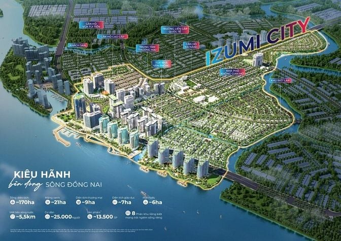 [HÀNG HIẾM] Sở hữu nhà phố vườn Izumi City – Giá tốt nhất thị trường 