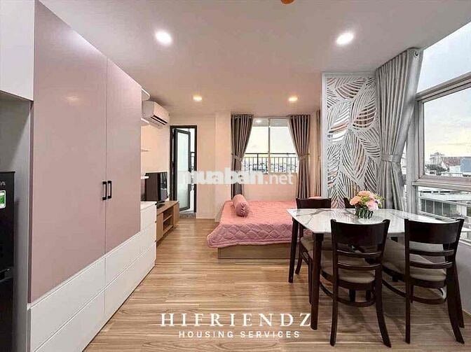 CĂN HỘ FULL NỘI THẤT CỬA SỔ LỚN NGAY LÊ QUANG ĐỊNH SÁT CHỢ BÀ CHIỂU