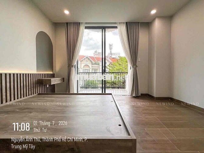 🔥Căn Hộ Mới Xây Đủ Tiện Nghi_Ban công, Cửa sổ_Ngay CVPM, Tô Ký - Q12