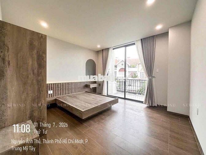 🔥Căn Hộ Mới Xây Đủ Tiện Nghi_Ban công, Cửa sổ_Ngay CVPM, Tô Ký - Q12
