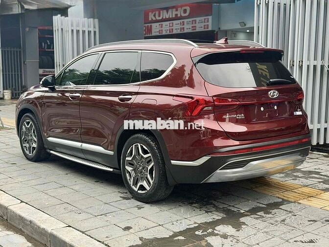 Hyundai SantaFe Cao cấp 2.5L HTRAC 2021 Đỏ 50000