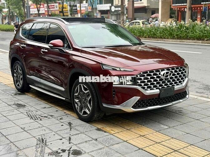 Hyundai SantaFe Cao cấp 2.5L HTRAC 2021 Đỏ 50000