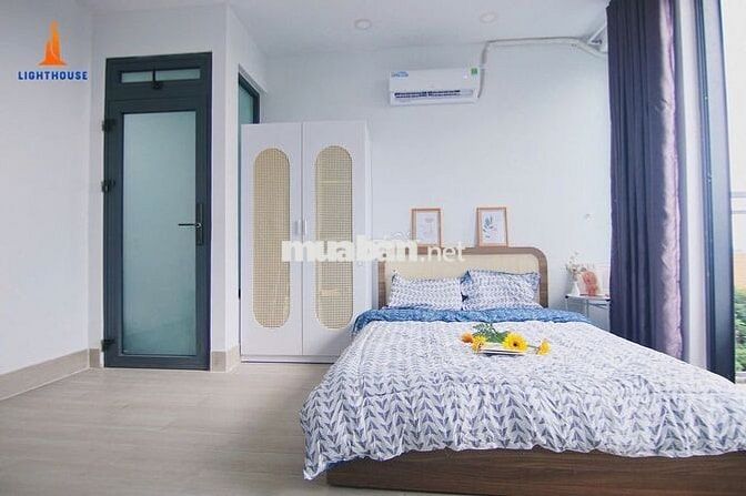CHÍNH CHỦ: 1PN TÁCH BẾP CÓ BAN CÔNG NGAY ĐH VĂN LANG, LOTTE MART 