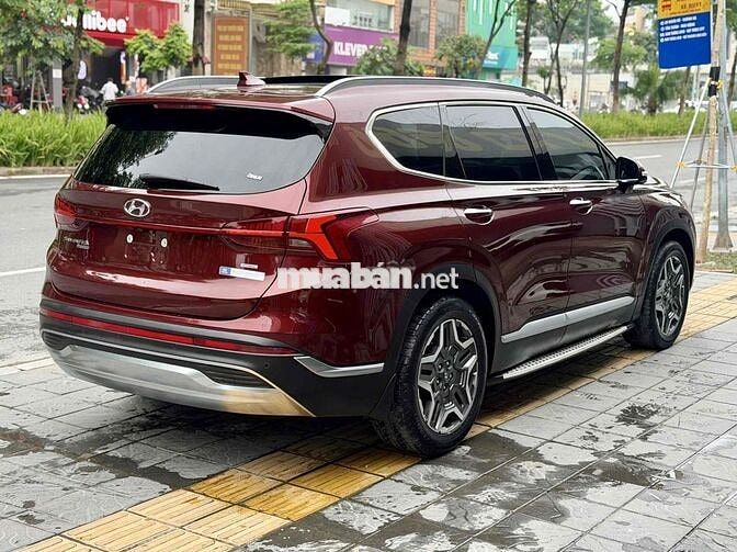 Hyundai SantaFe Cao cấp 2.5L HTRAC 2021 Đỏ 50000