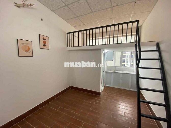 CHO THUÊ CĂN HỘ CÓ GÁC 25m2 UNG VĂN KHIÊM GẦN RẠP PHIM BETA -ĐH HUTECH