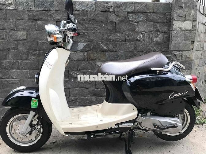 Taya Crea 50cc 2022 Đen, Trắng đèn Led