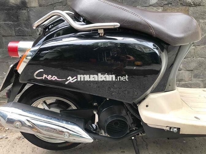 Taya Crea 50cc 2022 Đen, Trắng đèn Led