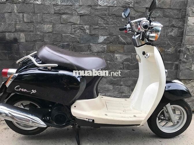 Taya Crea 50cc 2022 Đen, Trắng đèn Led