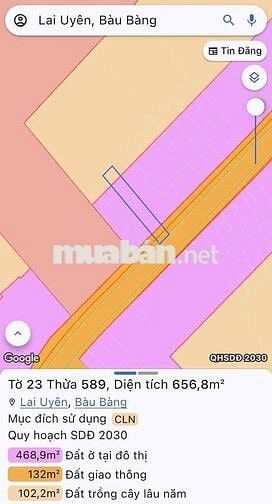 🔥 BÁN ĐẤT MẶT TIỀN ĐƯỜNG ĐT741 – LAI UYÊN, BÀU BÀNG, BÌNH DƯƠNG 🔥