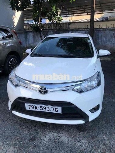 Toyota Vios E 2015 Trắng 125.000km