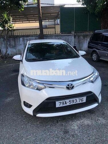 Toyota Vios E 2015 Trắng 125.000km