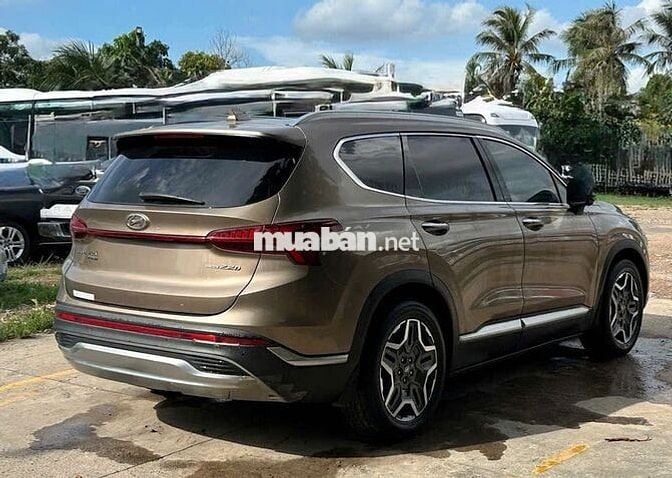 Hyundai Santafe 2022 2.2D Premium Vàng cát